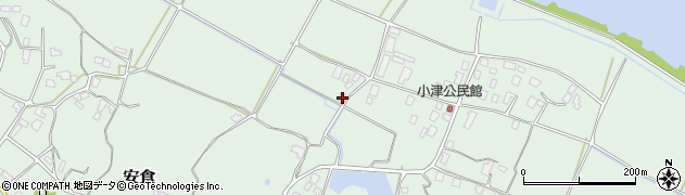 茨城県かすみがうら市安食3130周辺の地図
