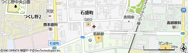 福井県福井市石盛町515周辺の地図