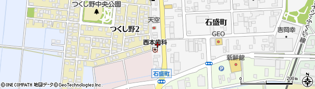 福井県福井市石盛町1014周辺の地図