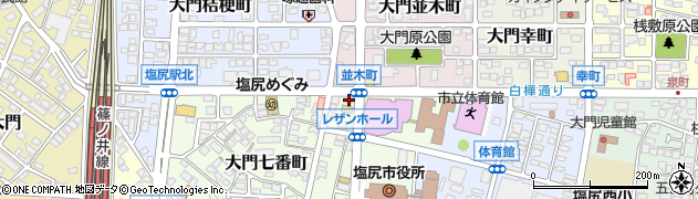 アフラック生命保険　募集代理店・長谷川敏雄周辺の地図