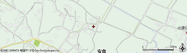 茨城県かすみがうら市安食1882周辺の地図