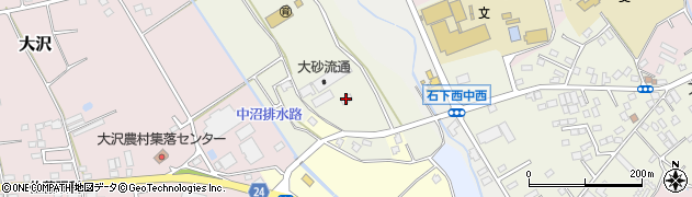 茨城県常総市岡田355周辺の地図