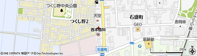 福井県福井市石盛町1012周辺の地図