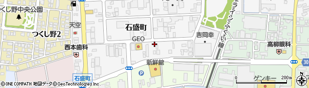 福井県福井市石盛町535周辺の地図