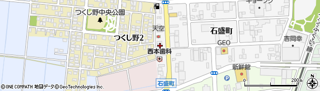 福井県福井市石盛町1011周辺の地図