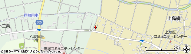 埼玉県加須市上高柳967周辺の地図