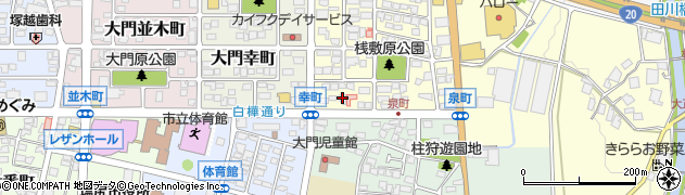 長野県塩尻市大門泉町1周辺の地図
