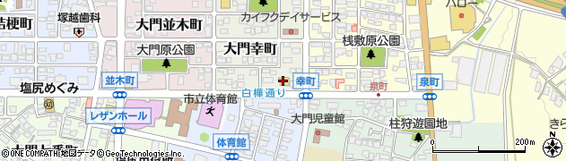 シャディサラダ館　塩尻店周辺の地図