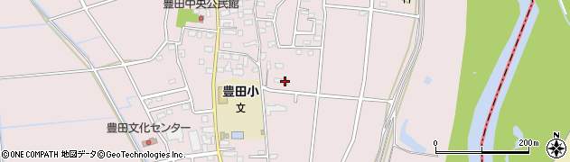 茨城県常総市豊田2307周辺の地図