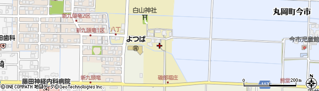 福井県坂井市丸岡町八丁周辺の地図