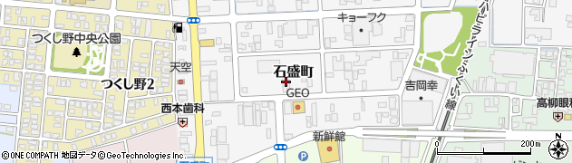 福井県福井市石盛町608周辺の地図