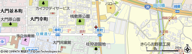 長野県塩尻市大門泉町3周辺の地図