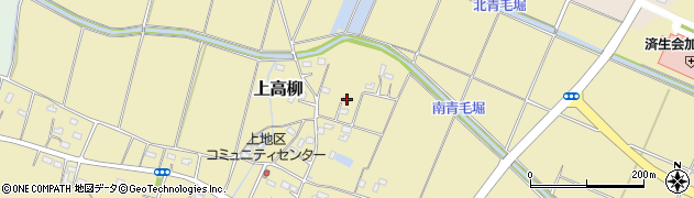 埼玉県加須市上高柳661周辺の地図