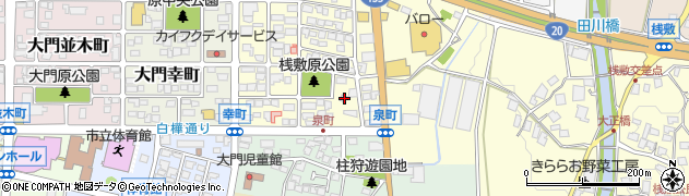 長野県塩尻市大門泉町200周辺の地図
