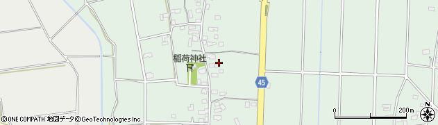 茨城県つくば市今鹿島3870周辺の地図