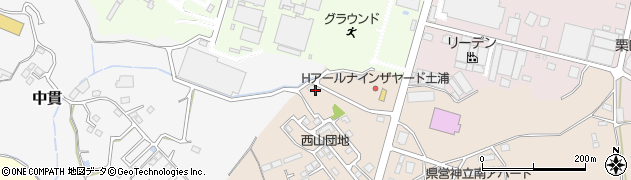 茨城県土浦市神立町3836周辺の地図