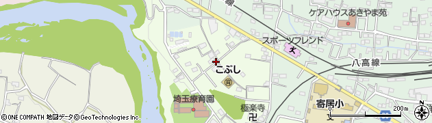 埼玉県寄居町（大里郡）藤田周辺の地図