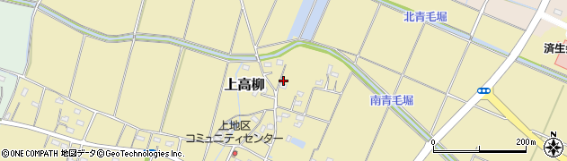 埼玉県加須市上高柳662周辺の地図