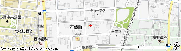 福井県福井市石盛町413周辺の地図