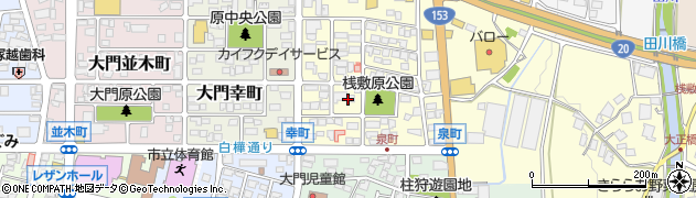 長野県塩尻市大門泉町5周辺の地図