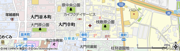 長野県塩尻市大門泉町600周辺の地図