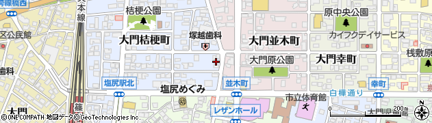 小林昭吾理容店周辺の地図