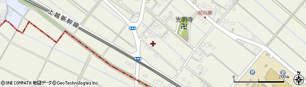 埼玉県行田市前谷568周辺の地図