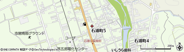 飛騨信用組合石浦支店周辺の地図