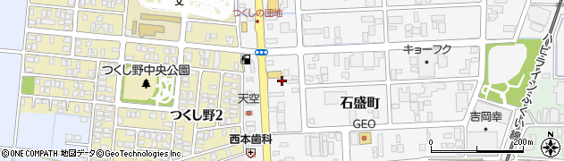 福井県福井市石盛町816周辺の地図