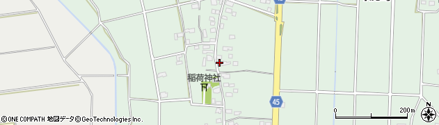 茨城県つくば市今鹿島3171周辺の地図