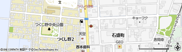 福井県福井市石盛町817周辺の地図