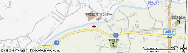 株式会社コスマック　唐沢工場周辺の地図