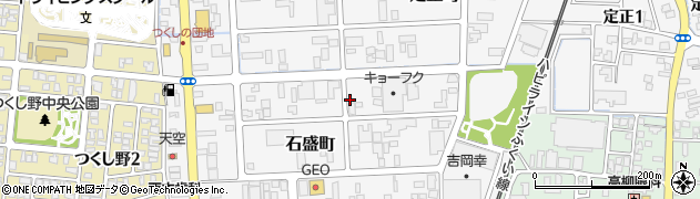 福井県福井市石盛町320周辺の地図