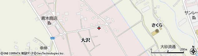 茨城県常総市大沢152周辺の地図