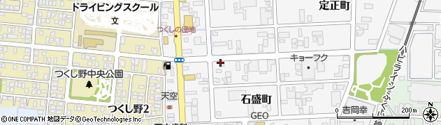 福井県福井市石盛町714周辺の地図