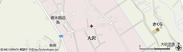 茨城県常総市大沢1971-4周辺の地図