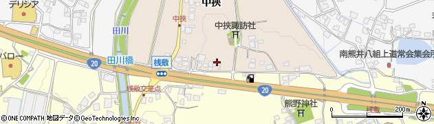 長野県塩尻市中挾11199周辺の地図