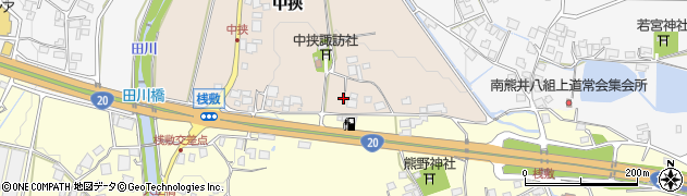 長野県塩尻市中挾11196周辺の地図