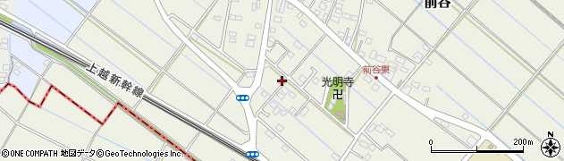 埼玉県行田市前谷561周辺の地図