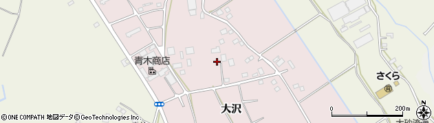 茨城県常総市大沢2004周辺の地図