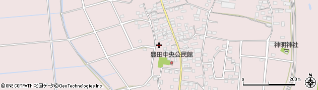 茨城県常総市豊田1448周辺の地図