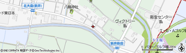 埼玉県加須市北大桑258周辺の地図