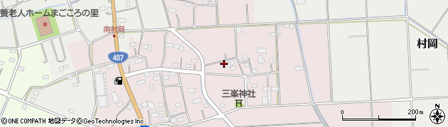 埼玉県熊谷市上恩田周辺の地図