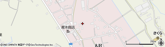 茨城県常総市大沢1988周辺の地図
