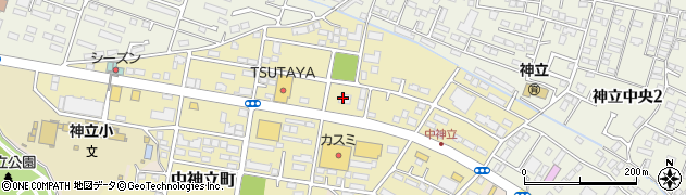 水戸信用金庫神立支店周辺の地図