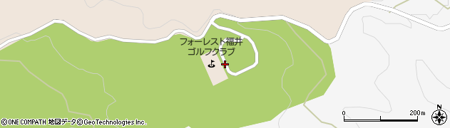 フォーレスト福井ゴルフクラブ予約専用周辺の地図
