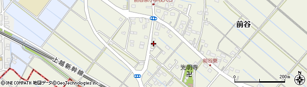 埼玉県行田市前谷535周辺の地図