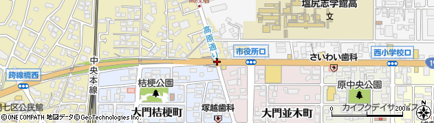 大門七区周辺の地図