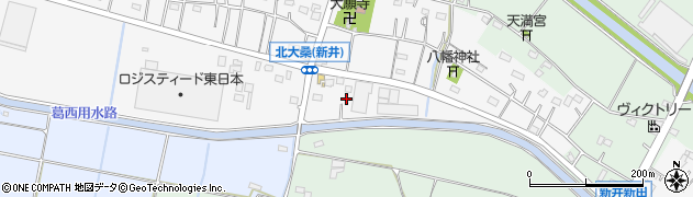 埼玉県加須市北大桑225周辺の地図