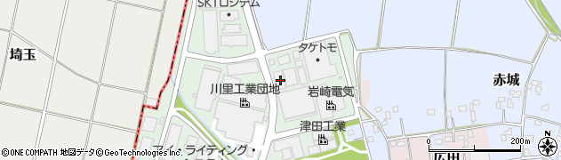 埼玉県鴻巣市赤城台362周辺の地図